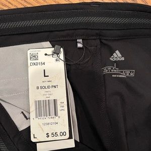 Adidas Golf Pants (Boys) Black